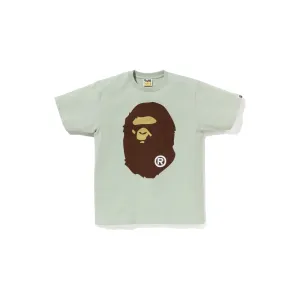 A Bathing Ape Pigment Big Ape Head Tee Green