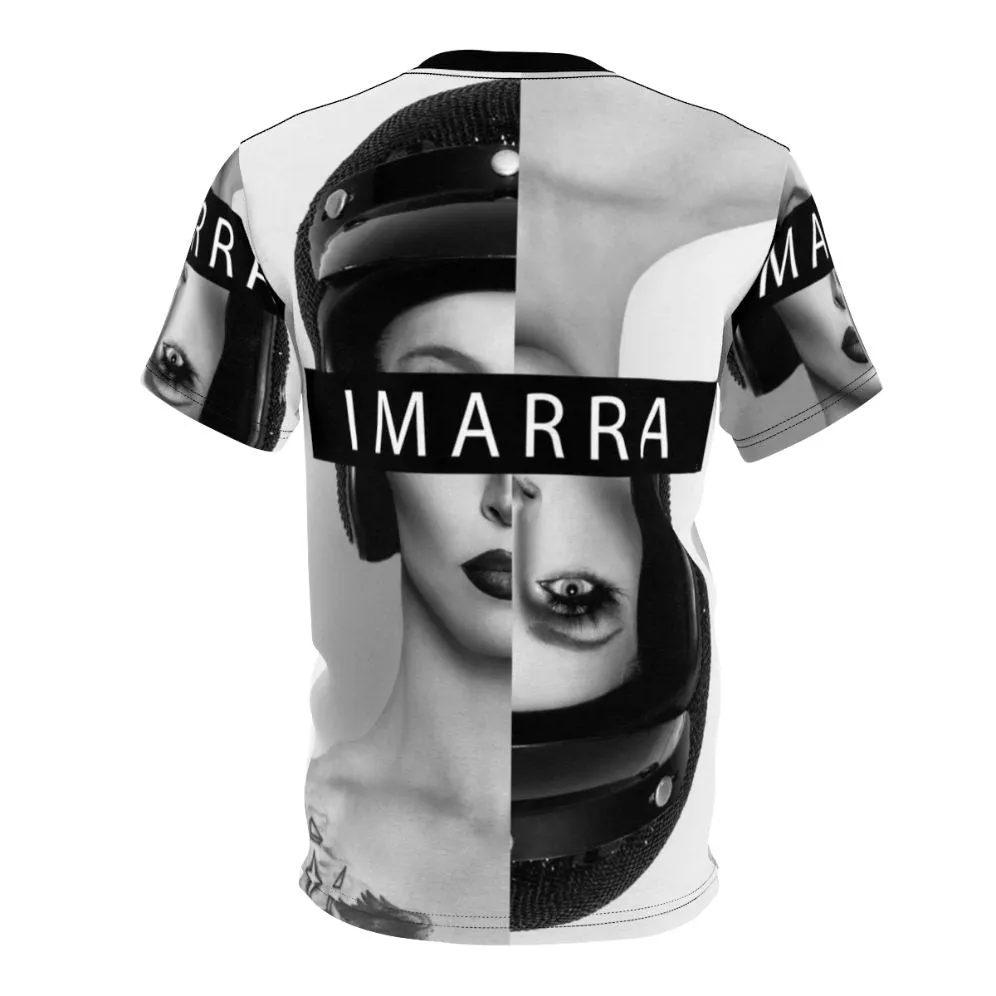Abstract Split Screen Graphic T-Shirt - High-Quality Pop Art Design