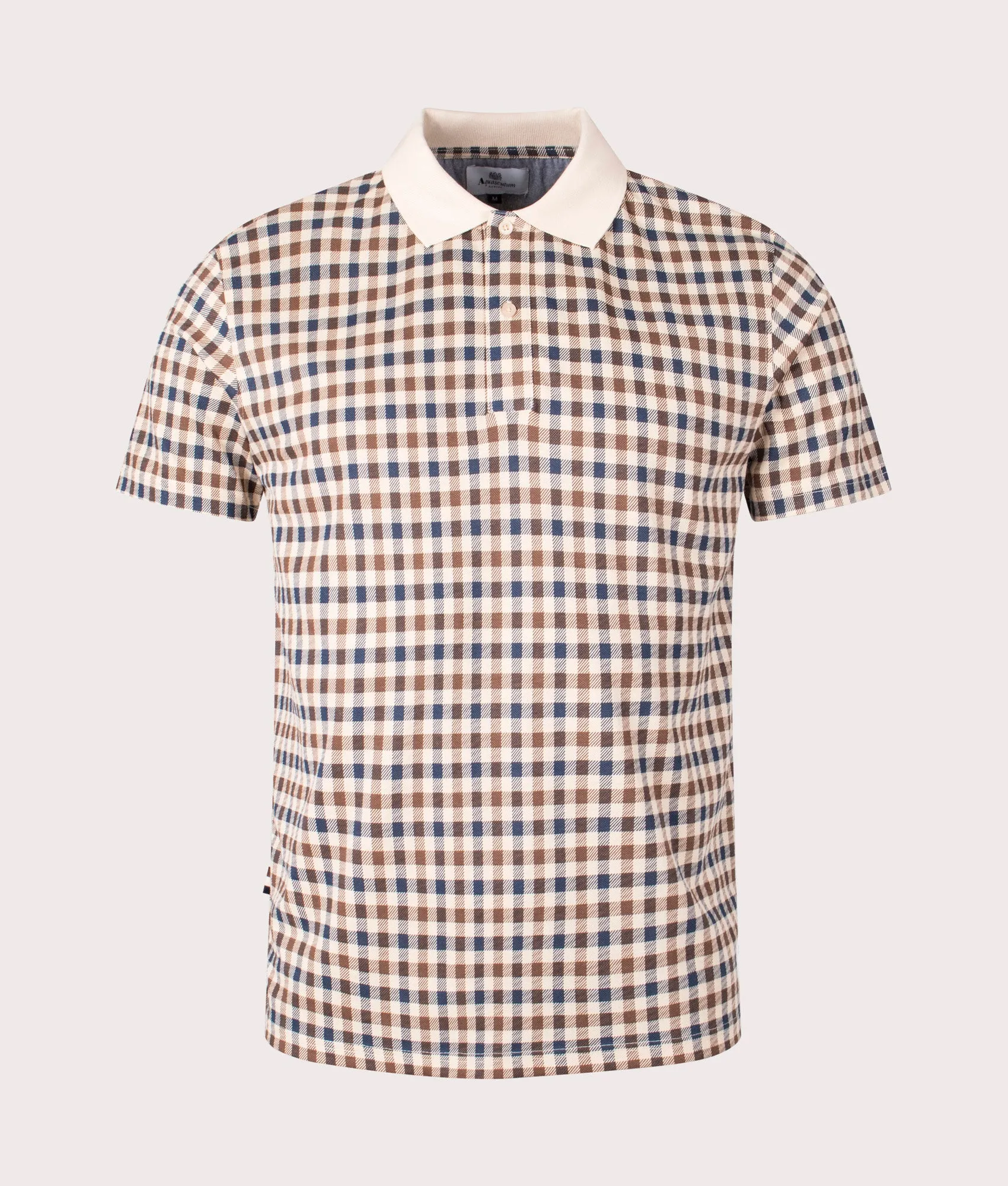 Active Club Check Polo Shirt