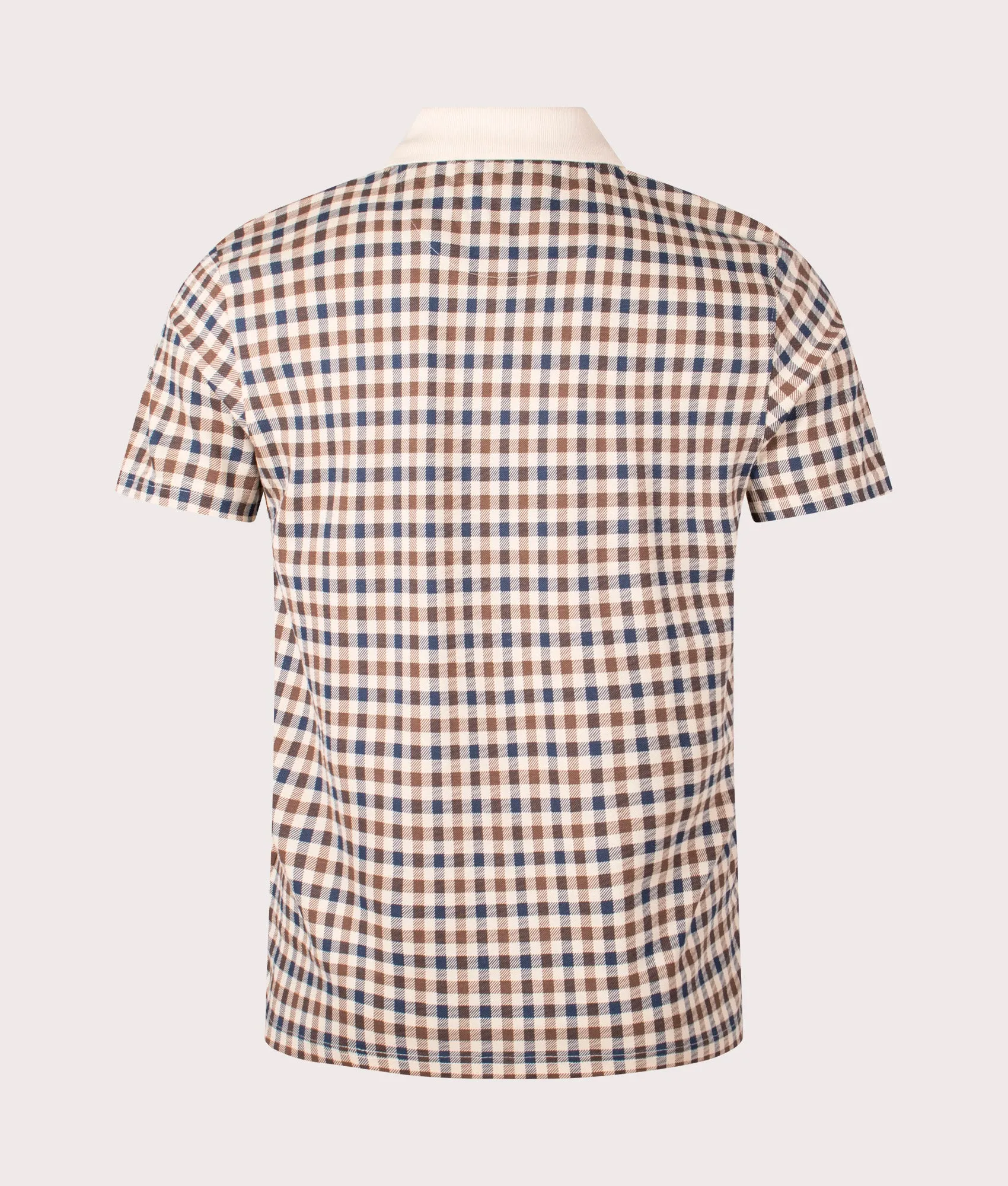 Active Club Check Polo Shirt