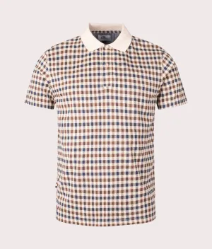 Active Club Check Polo Shirt