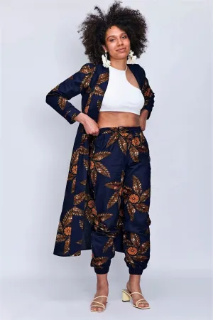 African Print Kimono Trousers