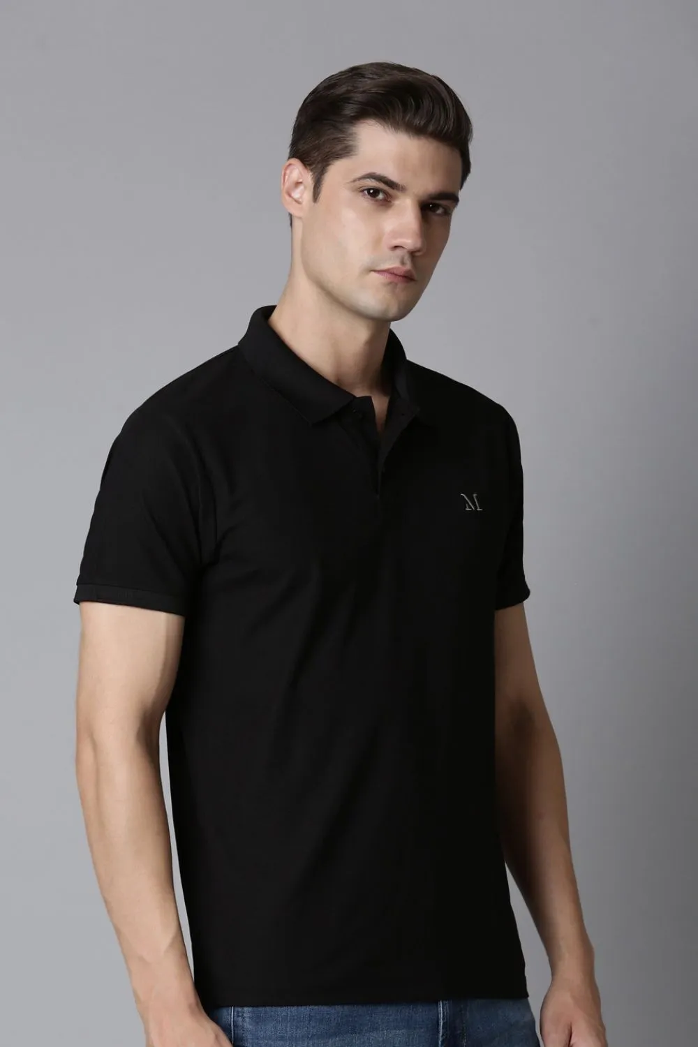 All Black Polos Pack of 10
