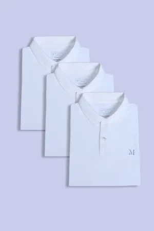 All Whites Polo Combo