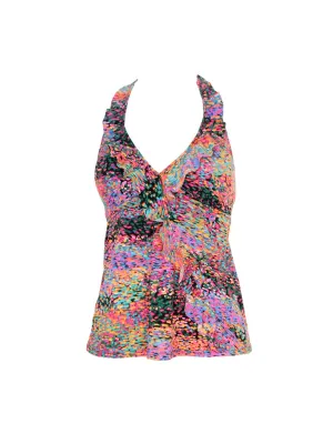 Assets By Sara Blakely Glamour Ruffle Tankini Swim Top #1708
