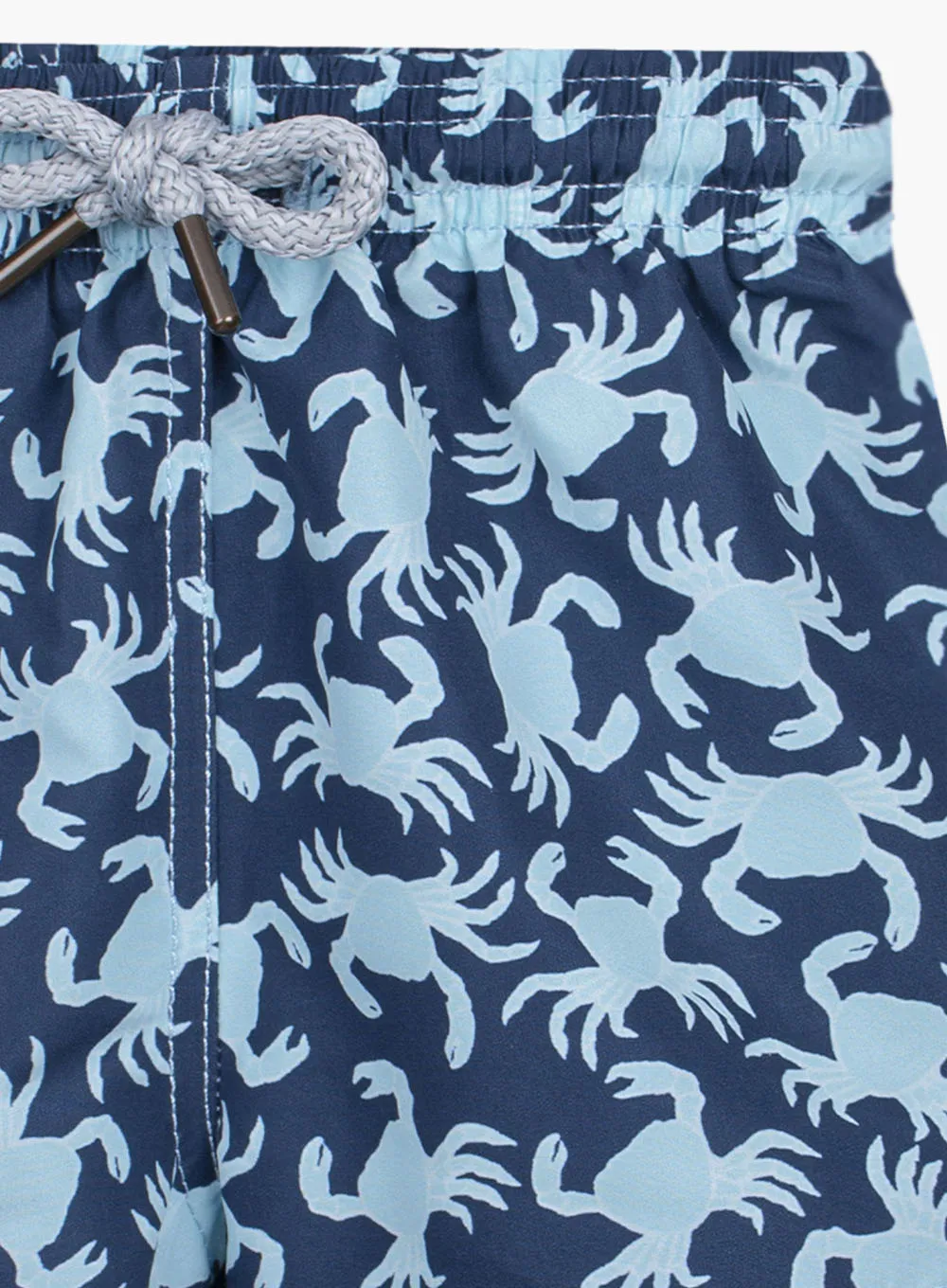 Baby Swimshorts in Navy Crab