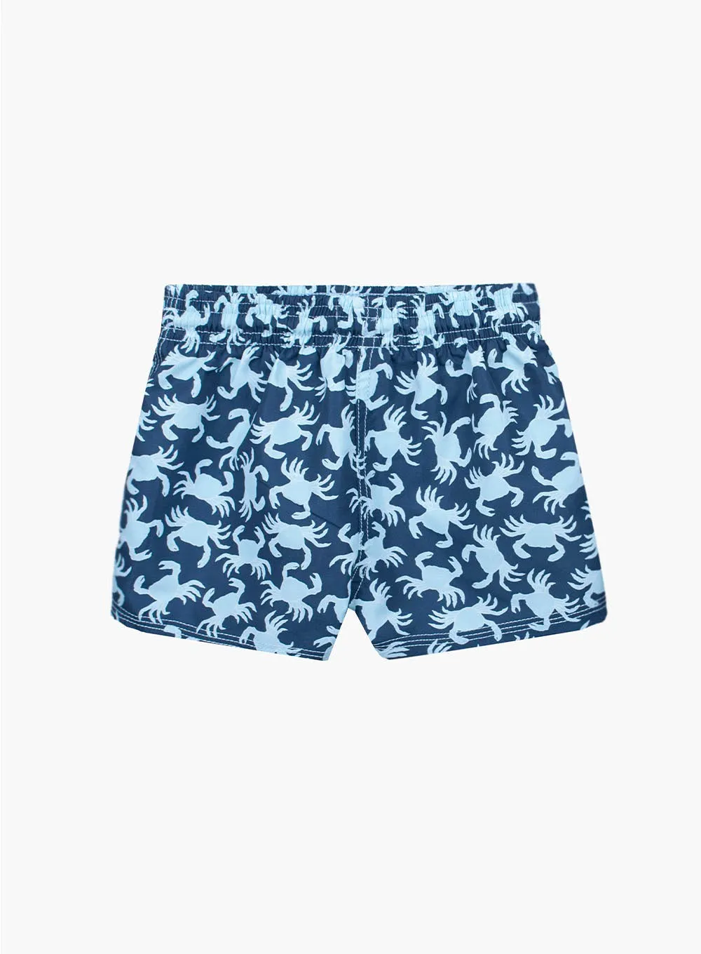 Baby Swimshorts in Navy Crab