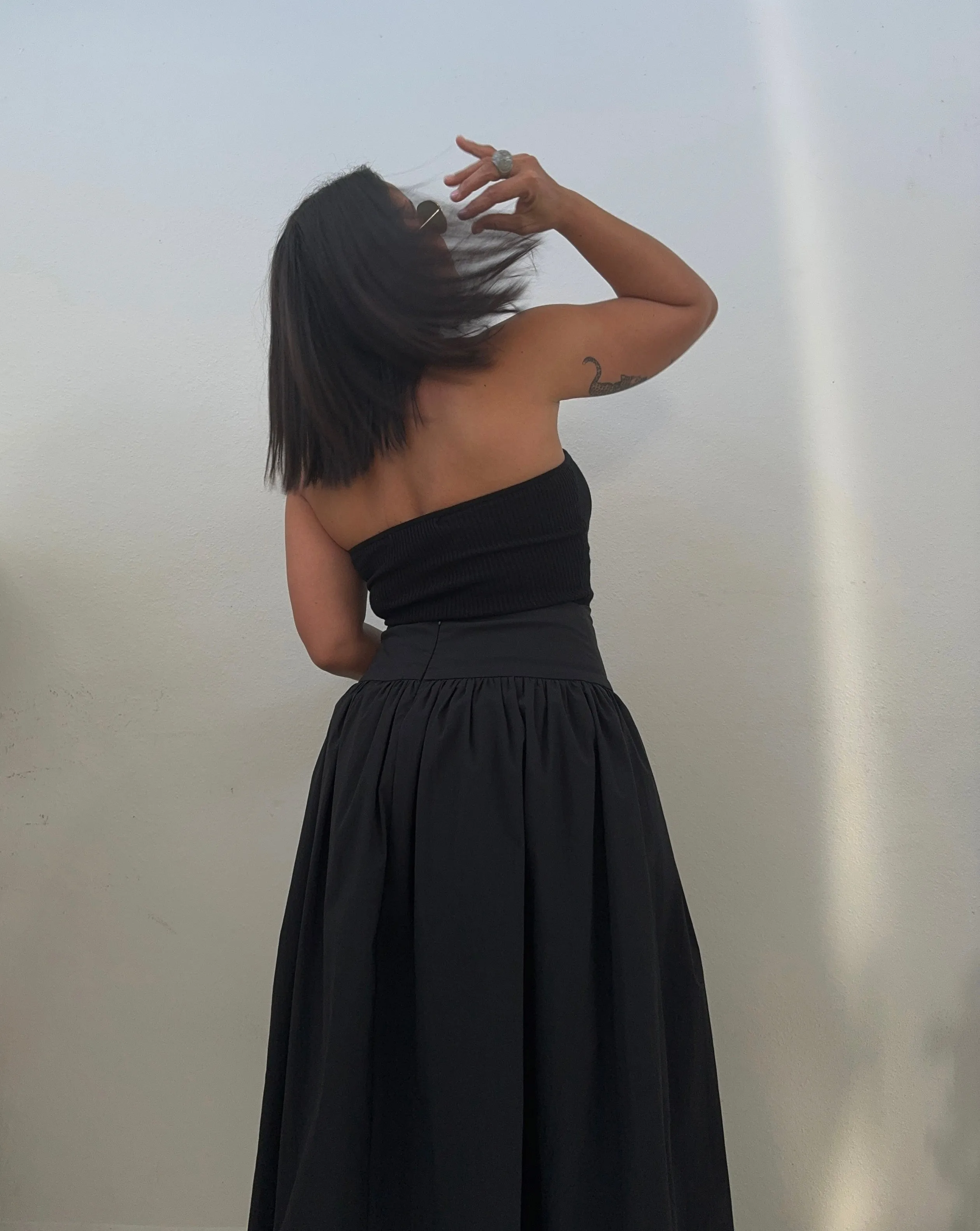 Ballon Midi Skirt