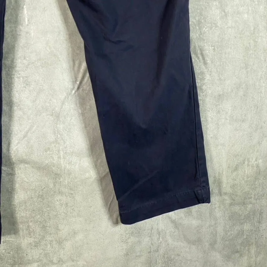 BANANA REPUBLIC Men's True Navy Aiden Fit Slim Chino Pants 35X32