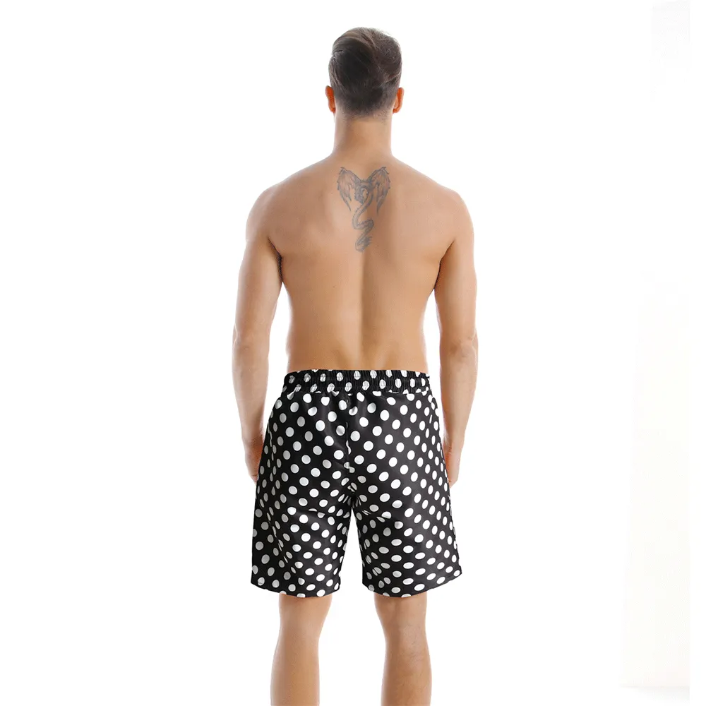 Black Dots Swimshorts Swimsuit for Men