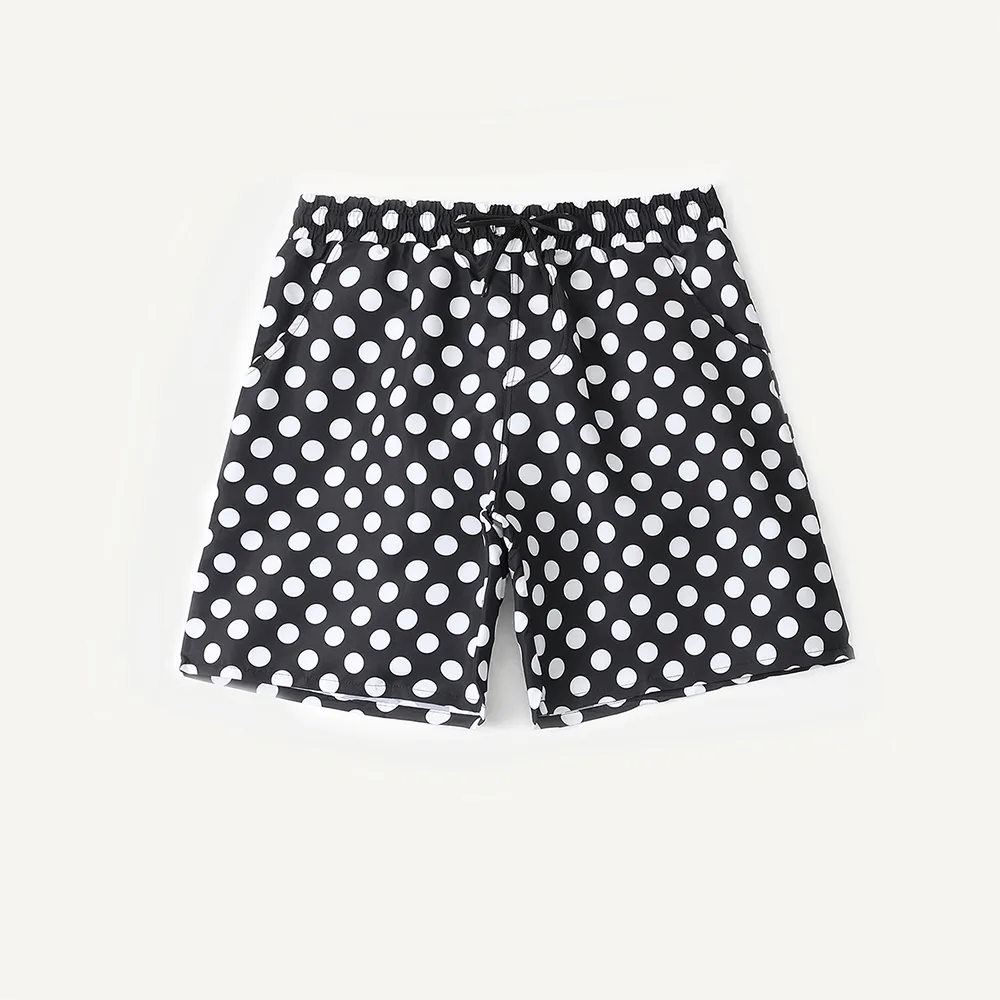 Black Dots Swimshorts Swimsuit for Men