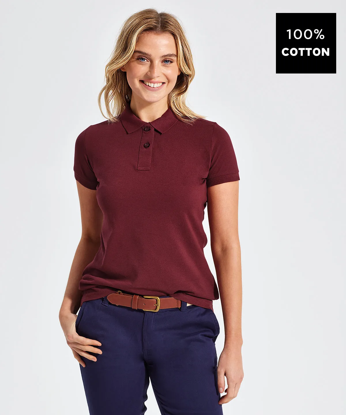 Black - Women's polo