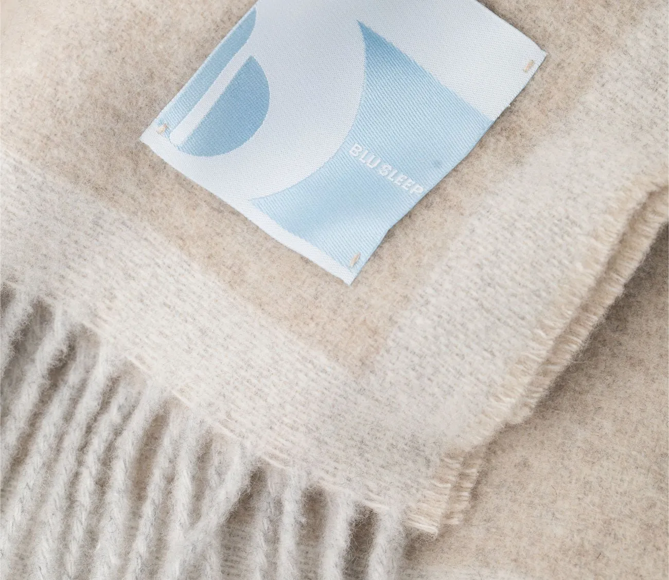 Blu Sleep Alpina Cashmere Throw Blanket