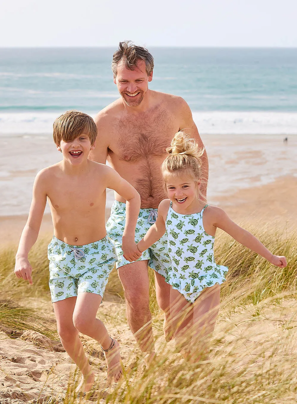 Boys Swimshorts in Turtle