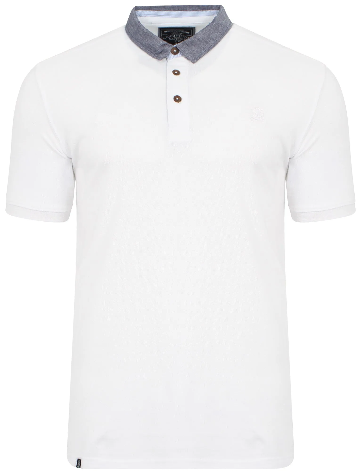 Brydges Polo Shirt in White - Kensington Eastside