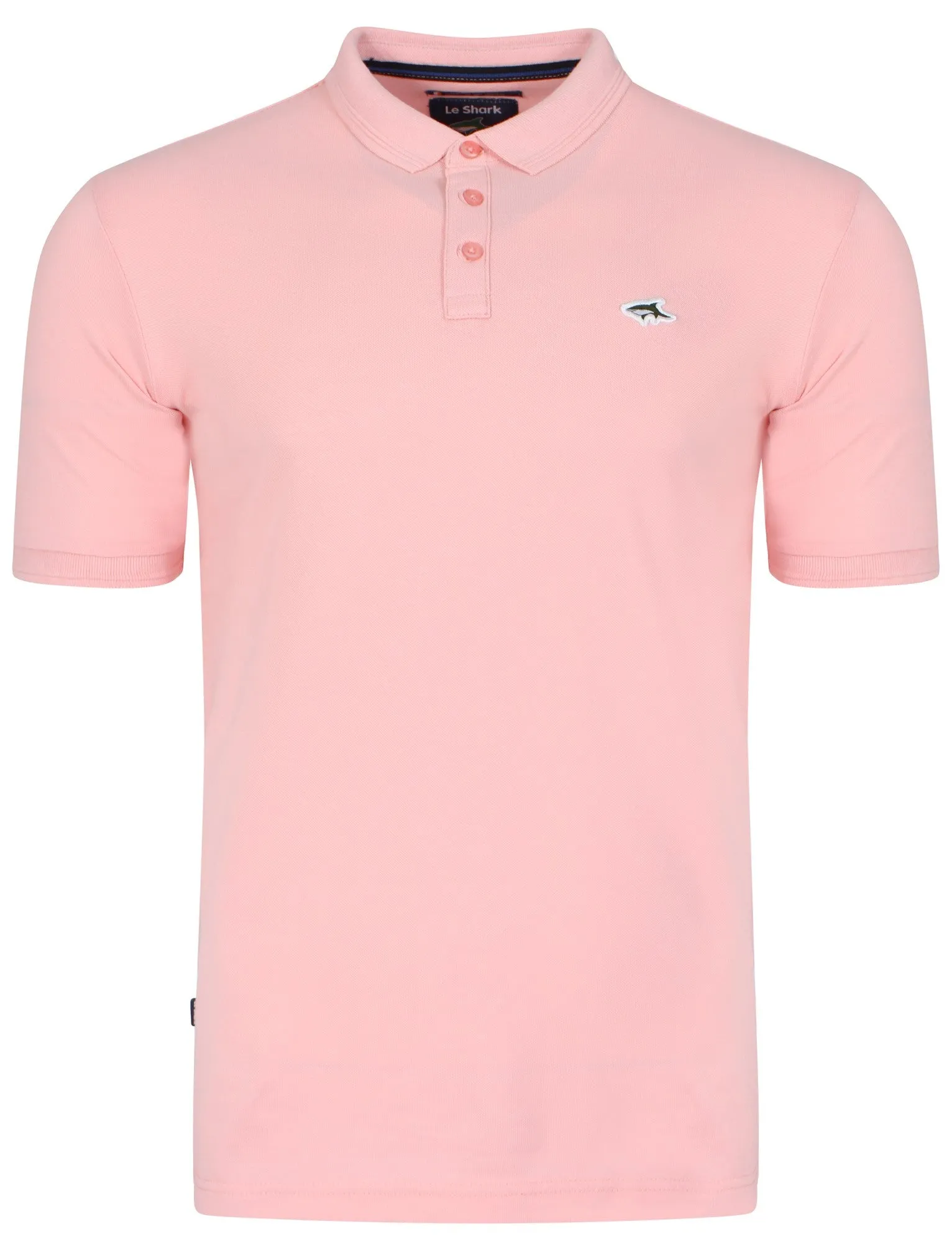 Byland Polo Shirt in Pastel Pink - Le Shark