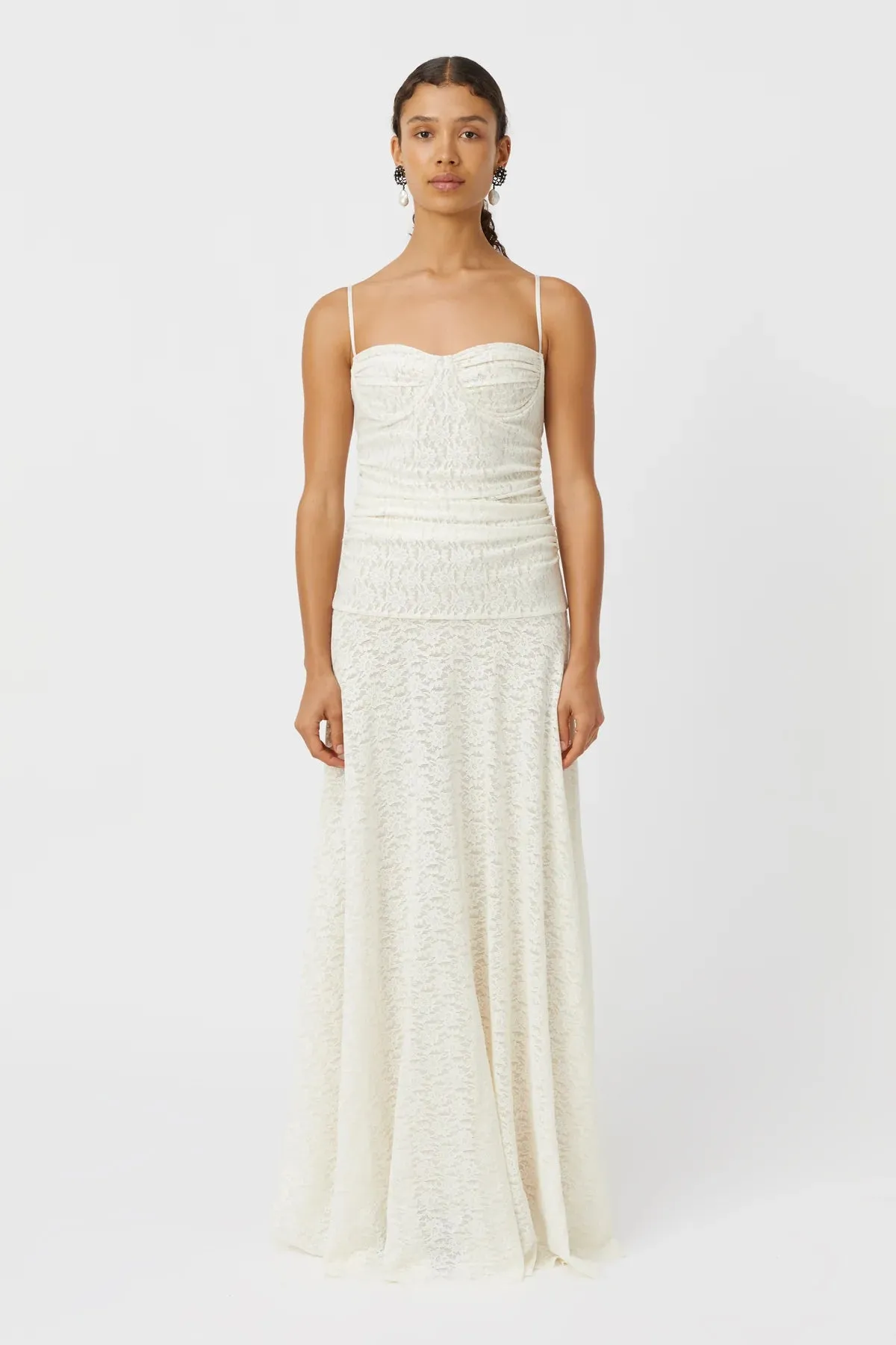 Camilla and Marc - Camille Lace Maxi Dress in Cream