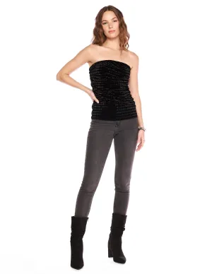 Caper Top-Blk ZV