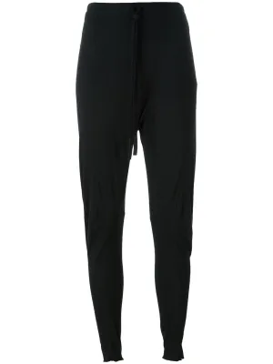 Cashmere Slim Pant Black