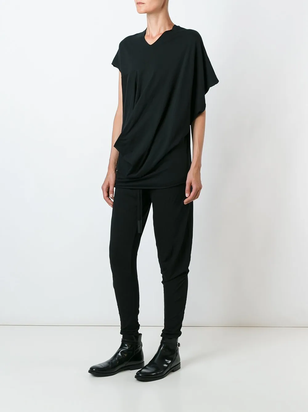 Cashmere Slim Pant Black