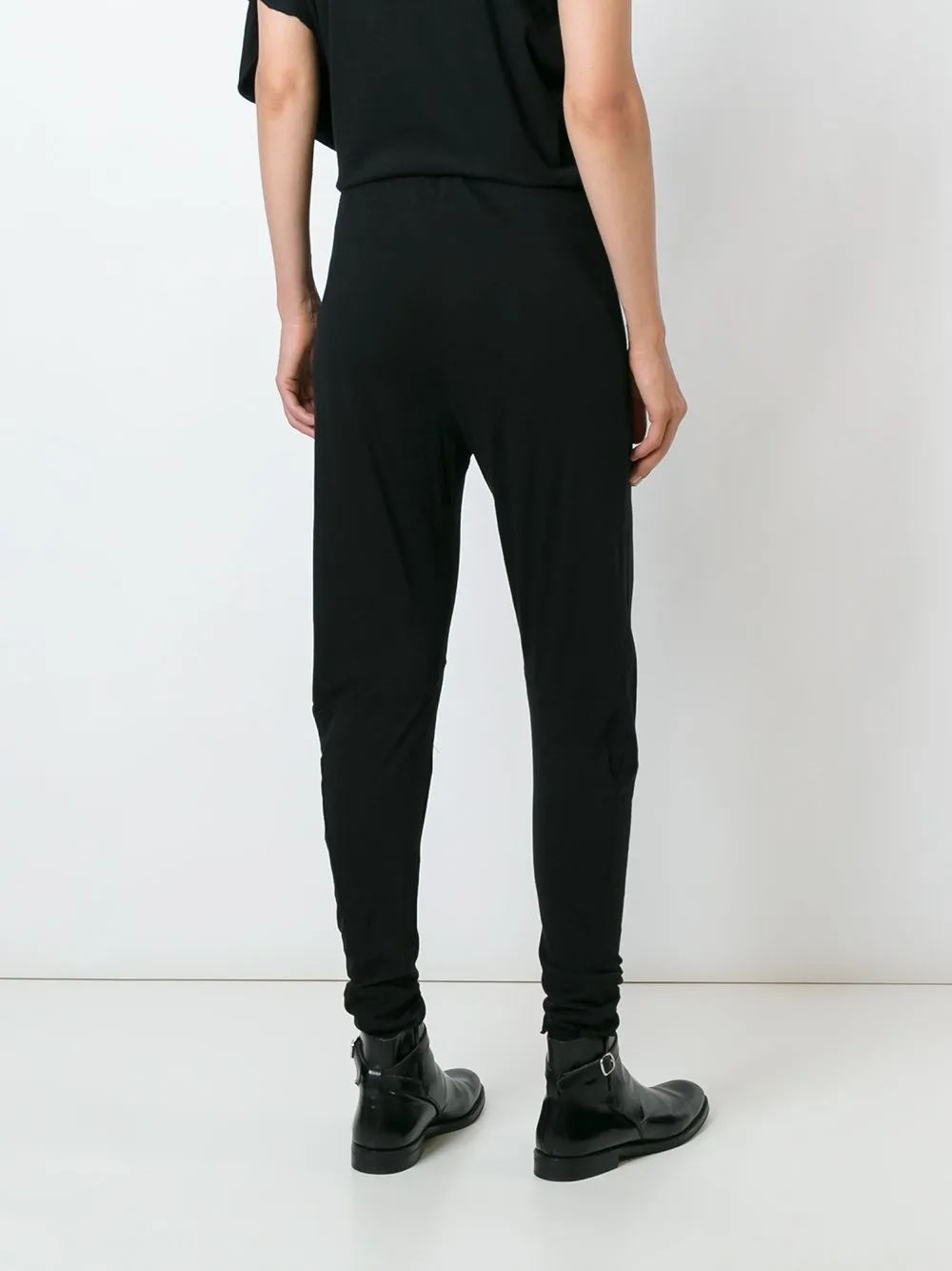 Cashmere Slim Pant Black