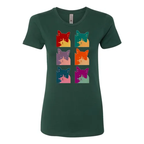 Cats Today 6-Panel Women's Tee