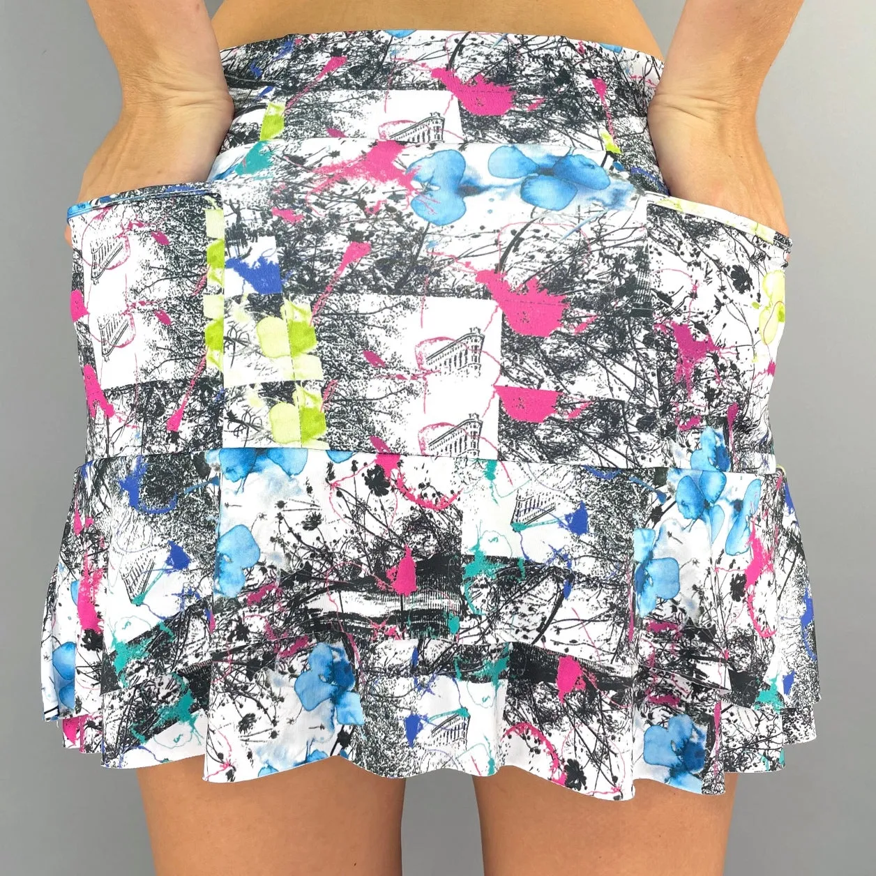 City Etch Mid Skort