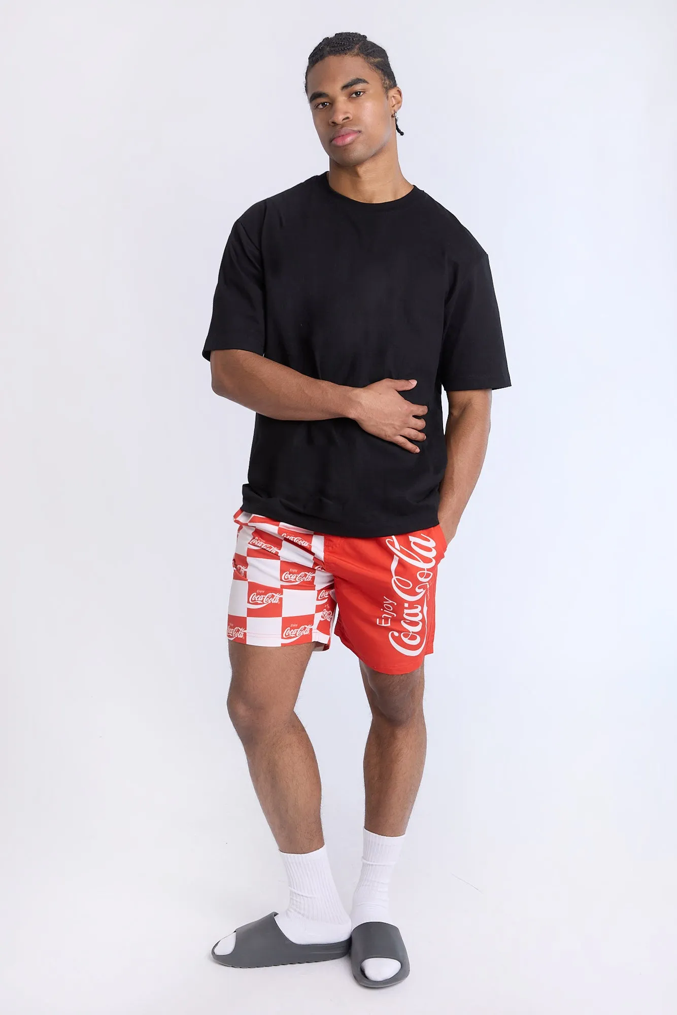 Coca-Cola 7" Swim Shorts