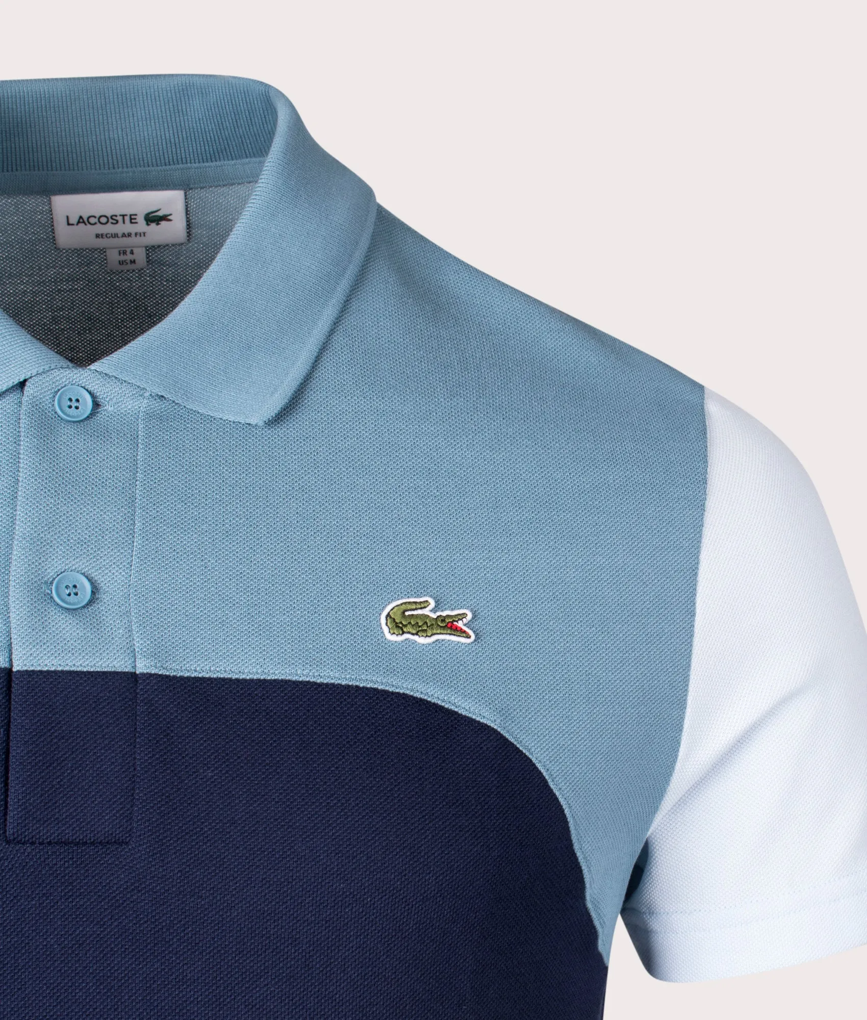 Colour-Block Polo Shirt