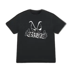 Corteiz Side Eye Tee Black