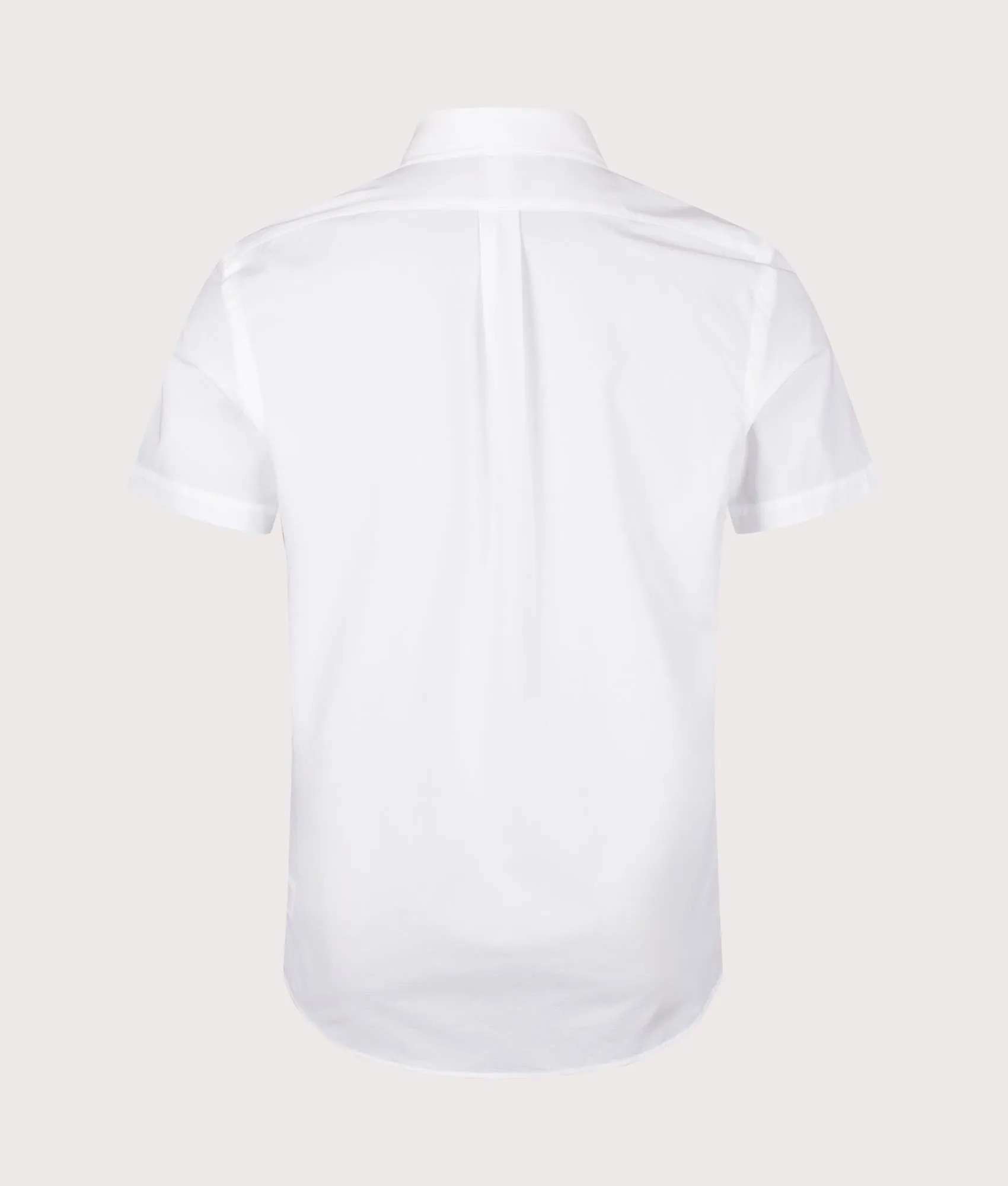 Custom Fit Short Sleeve Stretch Poplin Shirt