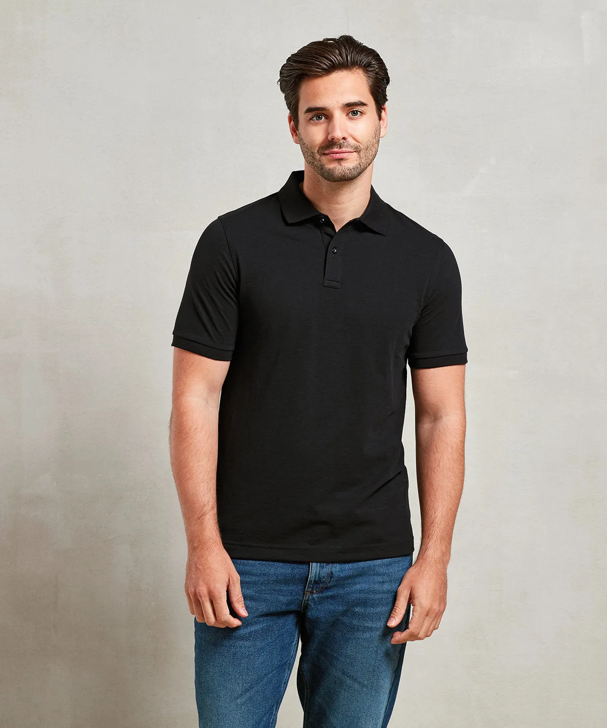 Dark Grey - ‘Essential’ unisex short sleeve workwear polo shirt