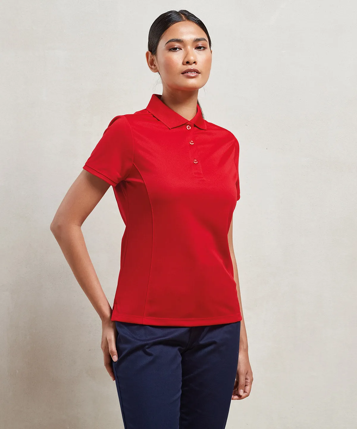Dark Grey - Women's Coolchecker® piqué polo