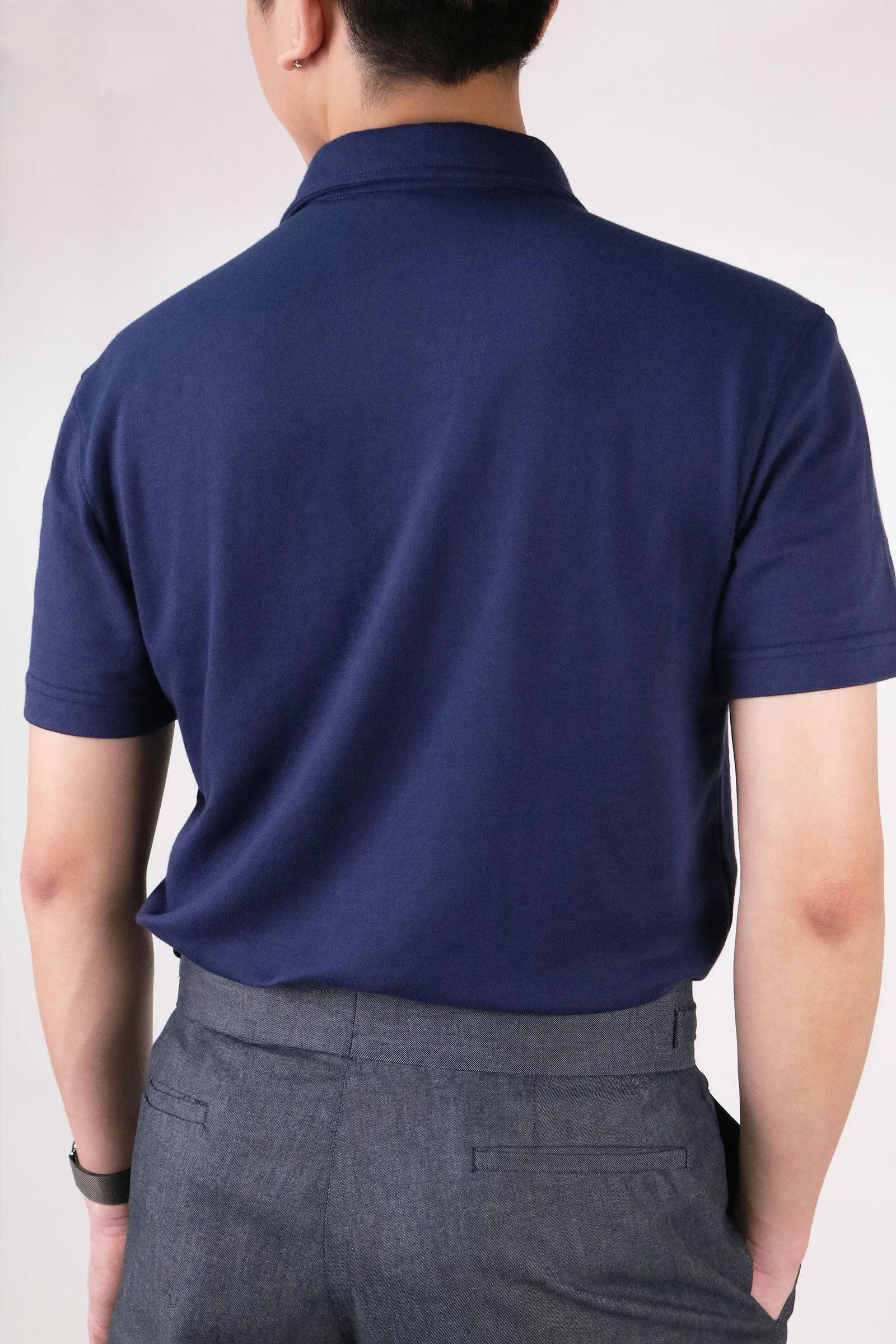 Dark Navy Smart Polo Shirt