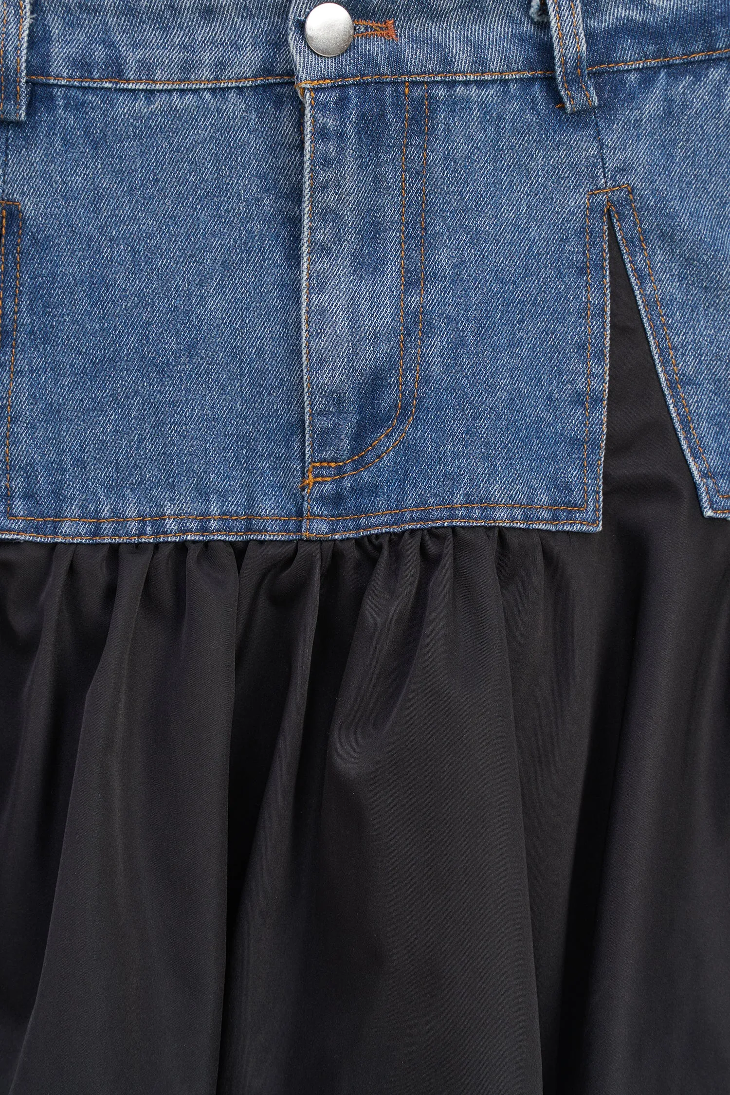 Denim Balloon Skirt | Ema&Carla