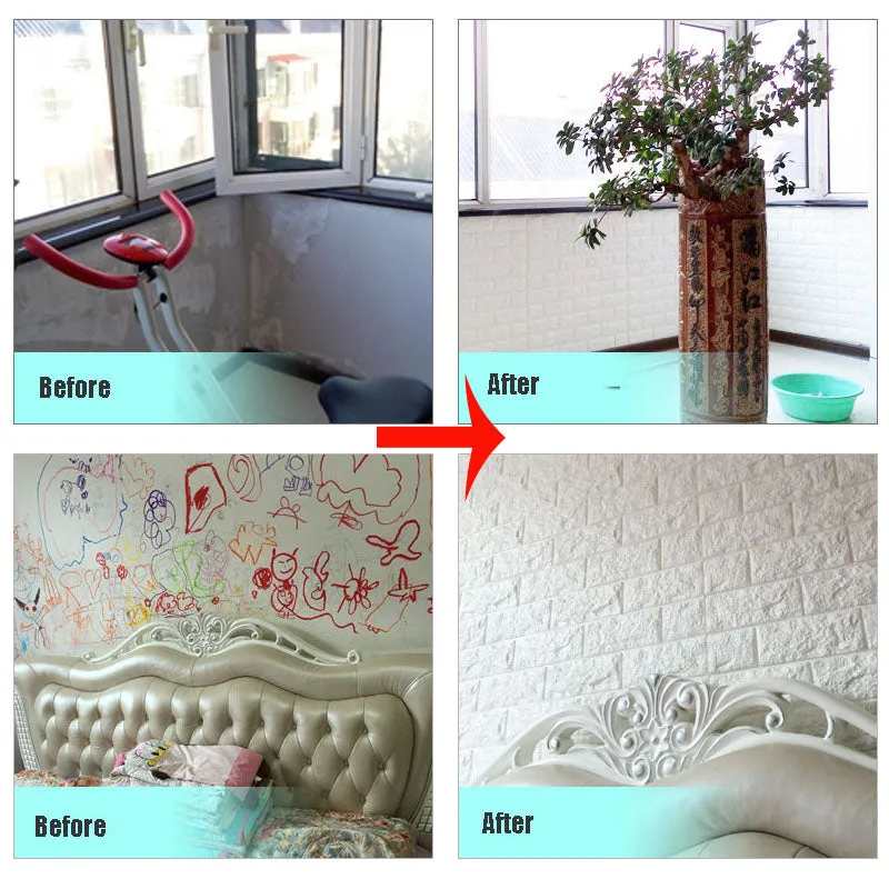 DIY Self Adhesive 3D Wall Stickers