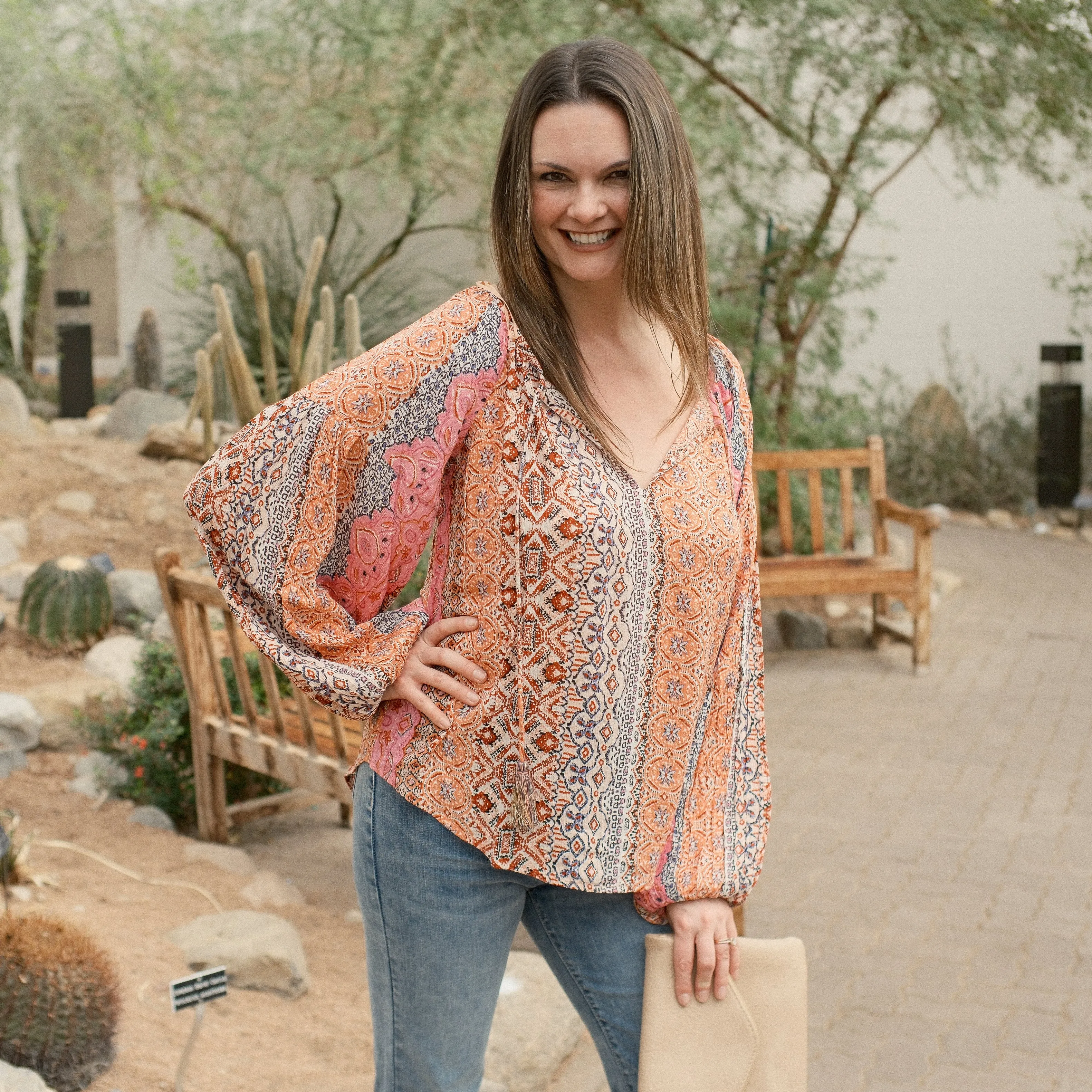 Emily Boho Top