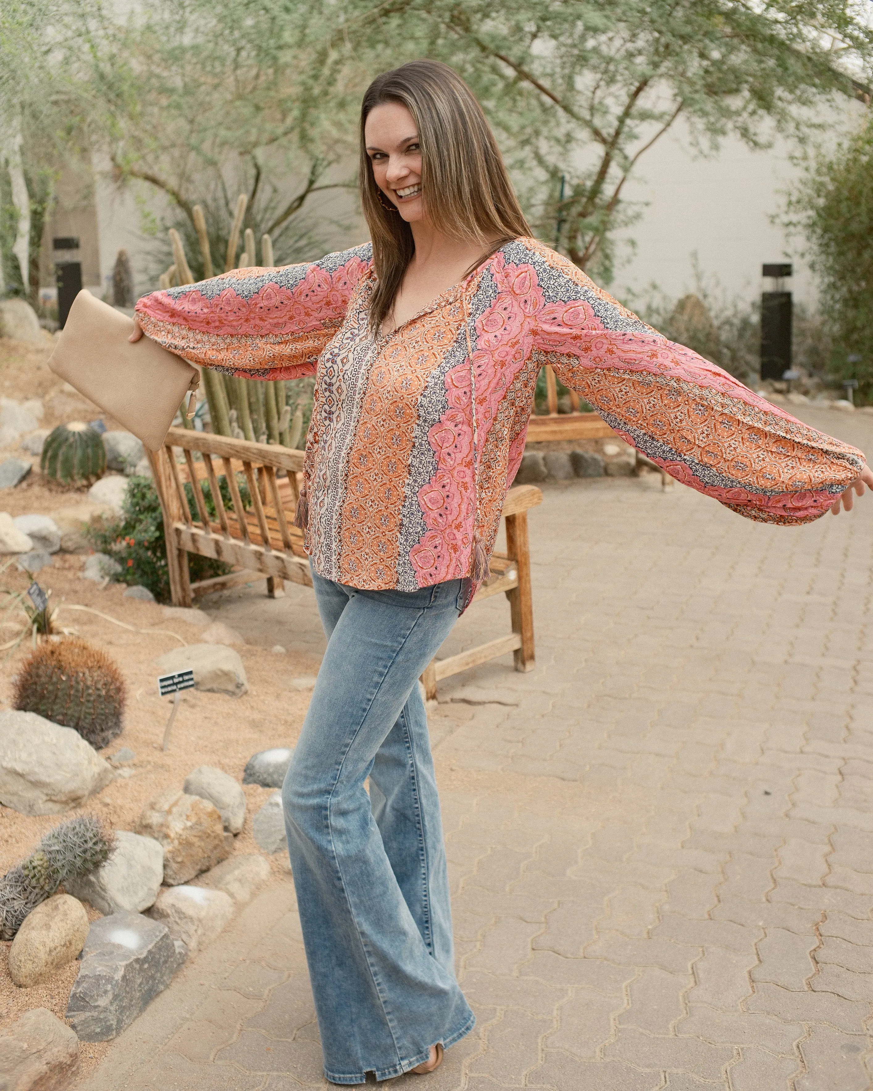 Emily Boho Top
