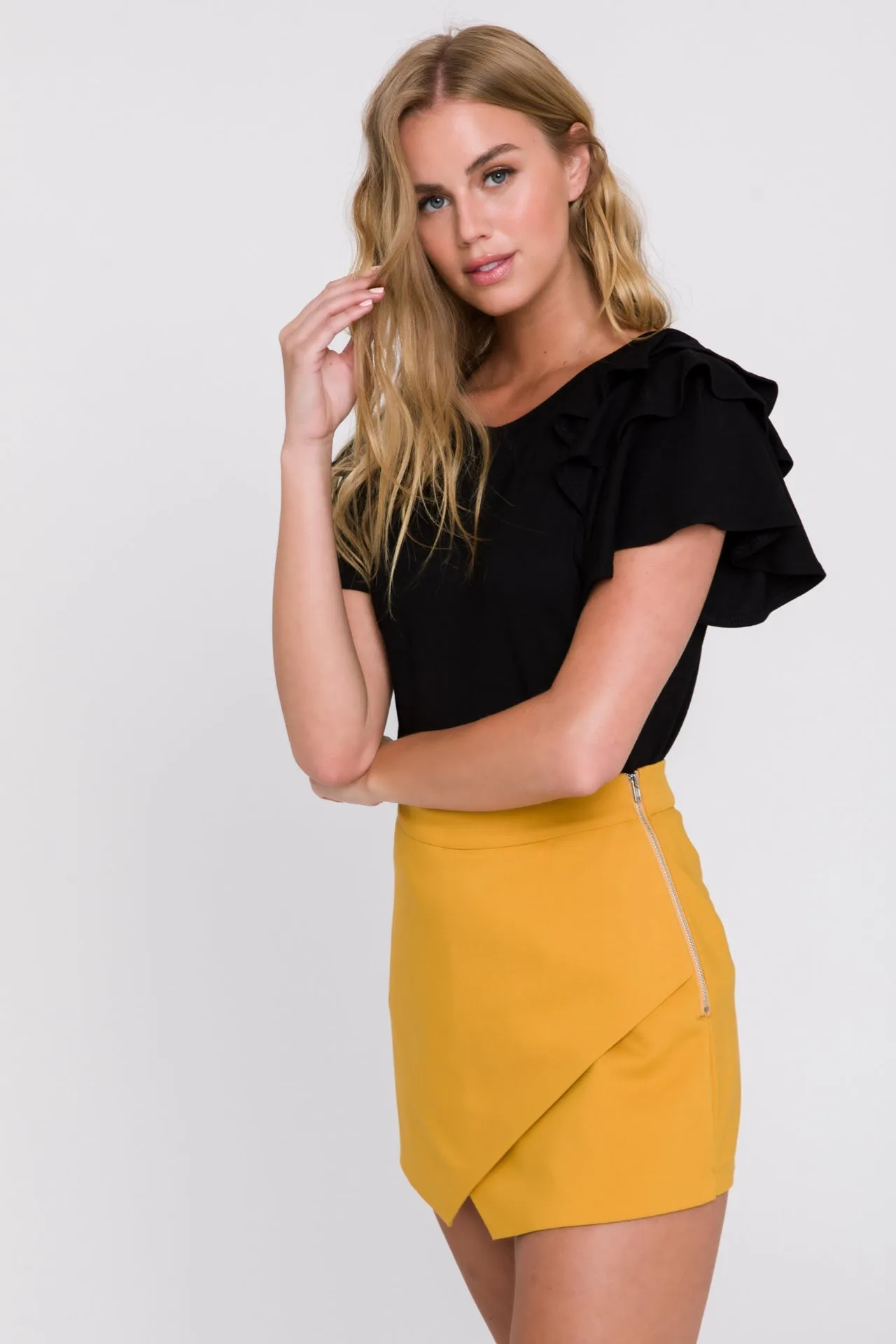 English Factory - Basic Wrap Skort - Sale
