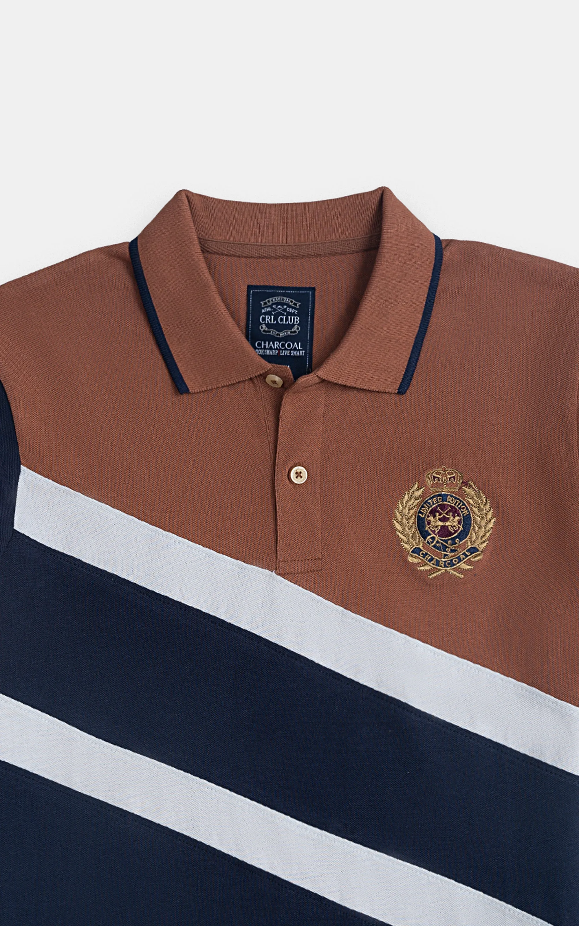 FASHION POLO SHIRT RUST