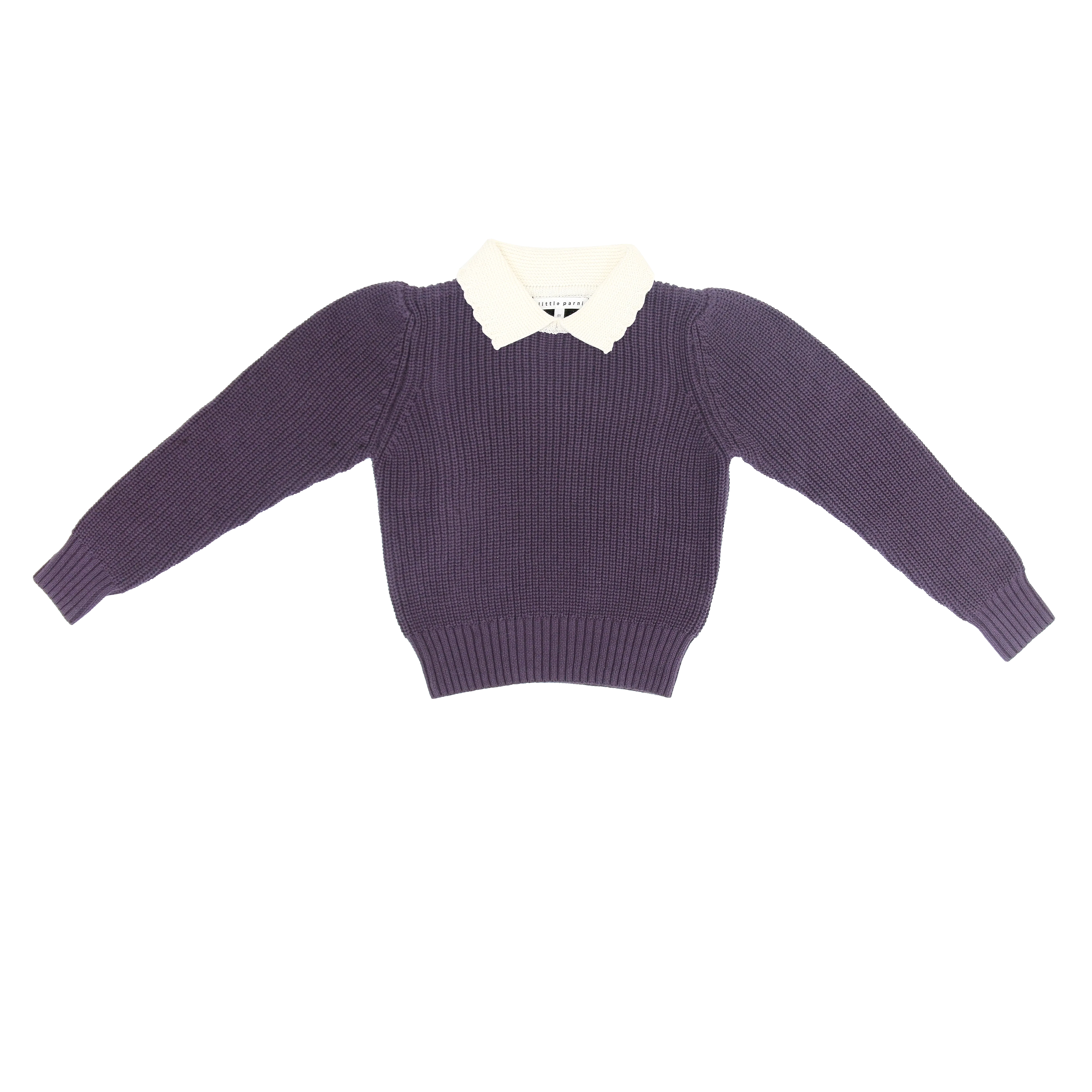 Girls Collared Sweater