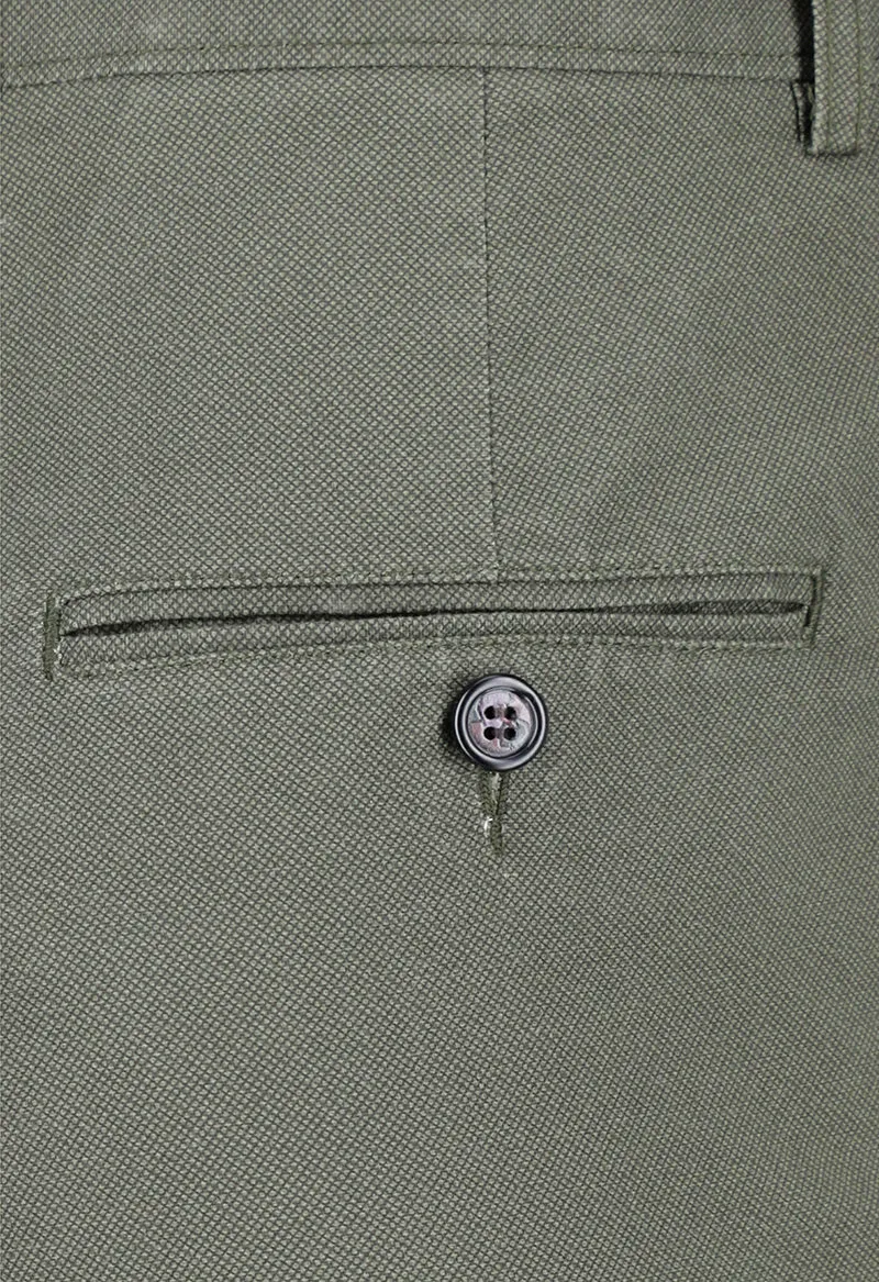 Green cotton chino - NPBWFTRS-23
