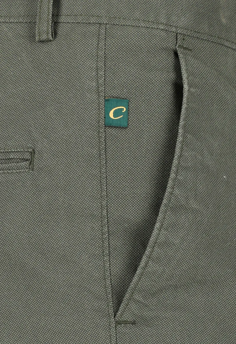 Green cotton chino - NPBWFTRS-23