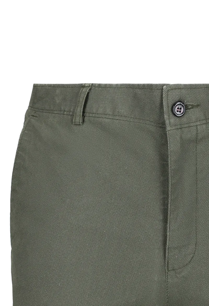 Green cotton chino - NPBWFTRS-23