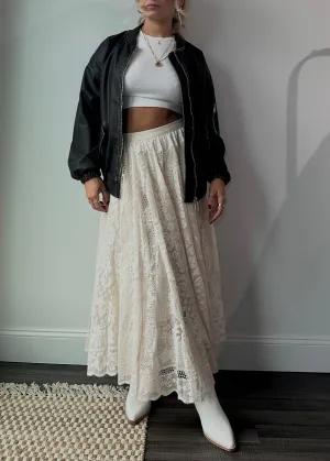 Heart On Fire Lace Skirt
