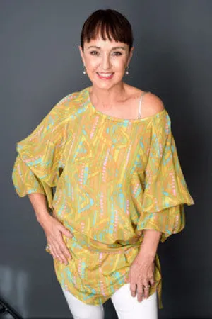 Kaftan Blouse Green Pastel -SALE