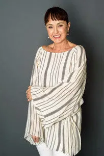 Kaftan Blouse Vintage Stripe -SALE