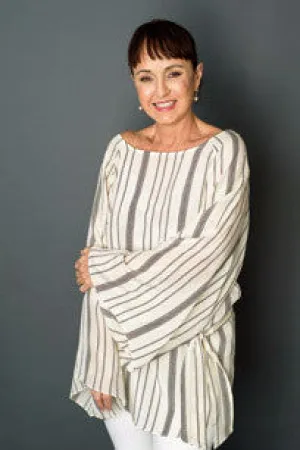 Kaftan Blouse Vintage Stripe -SALE