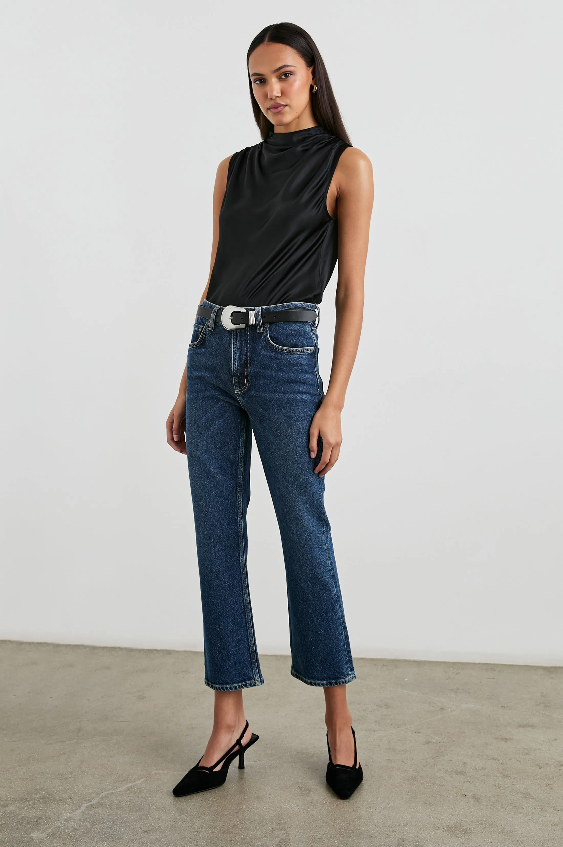 KALEEN TOP - BLACK