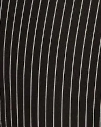 Kendra Jacket | Black Pinstripe